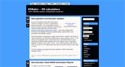 Desktop Screenshot of pdrater.com