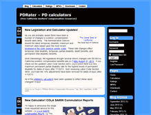 Tablet Screenshot of pdrater.com